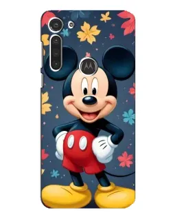 Чохол для Motorola MOTO G8 з картинкою «Осінній Mickey Mouse»