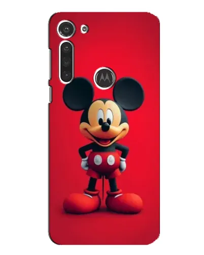 Чохол для Motorola MOTO G8 з картинкою «Mickey в повний зріст»