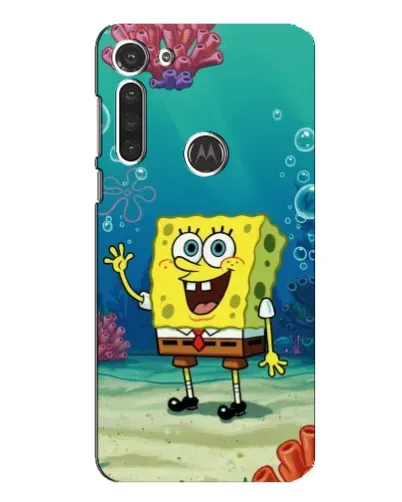 Чехол для Motorola MOTO G8 с картинкой «Подводный привет»