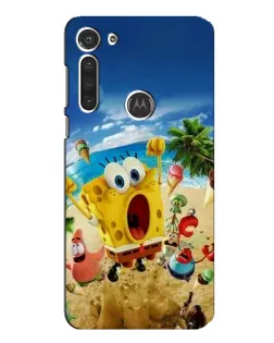 Чехол для Motorola MOTO G8 с картинкой «Развлечения на пляже»
