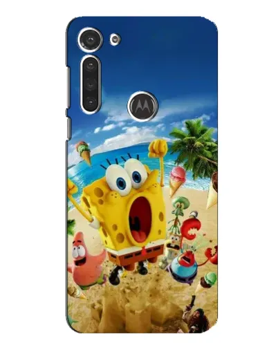 Чехол для Motorola MOTO G8 с картинкой «Развлечения на пляже»