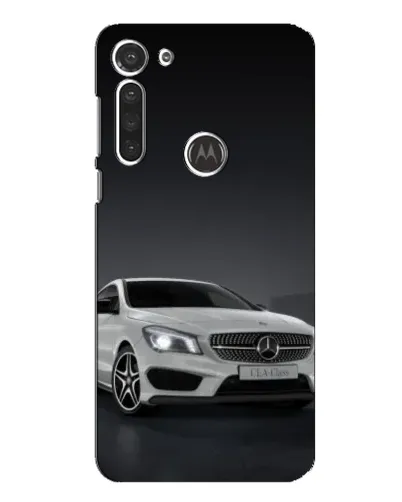 Чохол для Motorola MOTO G8 з картинкою «Mercedes AMG GT Silver»