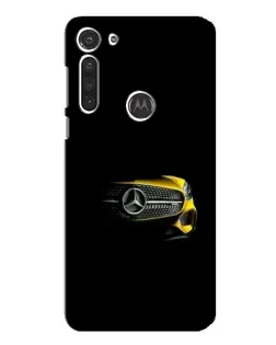 Чохол для Motorola MOTO G8 з картинкою «Mercedes — ретро стиль»