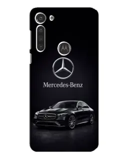 Чохол для Motorola MOTO G8 з картинкою «Mercedes — решітка радіатора»
