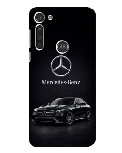 Чохол для Motorola MOTO G8 з картинкою «Mercedes — решітка радіатора»