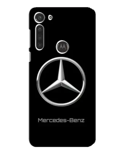 Чохол для Motorola MOTO G8 з картинкою «Mercedes Silver Logo»