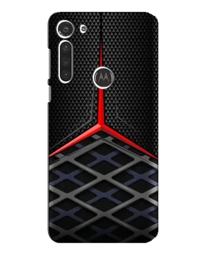 Чохол для Motorola MOTO G8 з картинкою «Mercedes Carbon Grid»