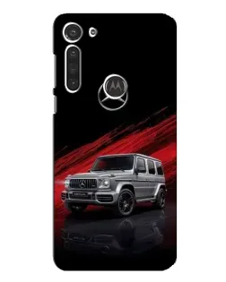 Чохол для Motorola MOTO G8 з картинкою «Mercedes G-Class червоний»