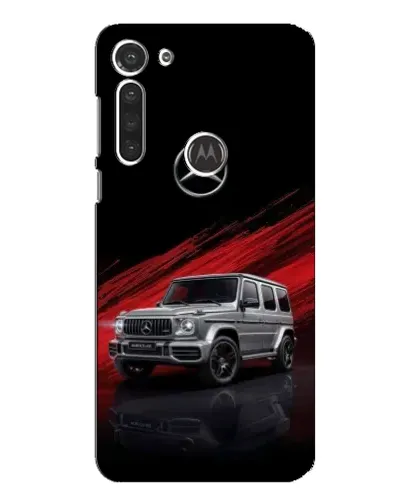 Чохол для Motorola MOTO G8 з картинкою «Mercedes G-Class червоний»
