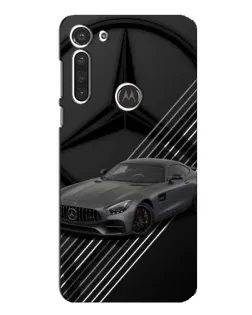 Чохол для Motorola MOTO G8 з картинкою «Mercedes AMG — графіка»