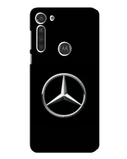 Чохол для Motorola MOTO G8 з картинкою «Mercedes класичний лого»