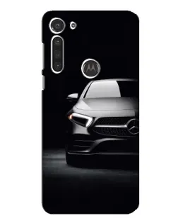 Чохол для Motorola MOTO G8 з картинкою «Світло фар Mercedes»