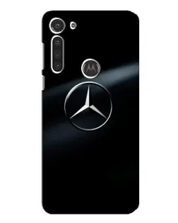 Чохол для Motorola MOTO G8 з картинкою «Mercedes на металі»