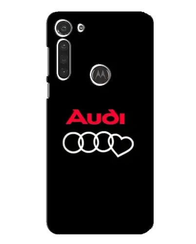 Чохол для Motorola MOTO G8 з картинкою «Логотип Audi Heart»
