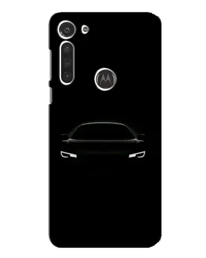 Чохол для Motorola MOTO G8 з картинкою «Погляд Audi у темряві»