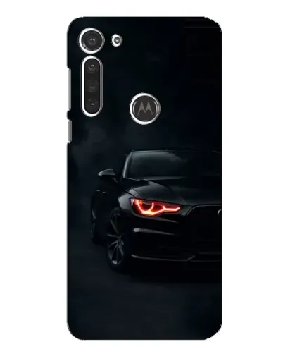 Чохол для Motorola MOTO G8 з картинкою «Audi — хижий погляд»