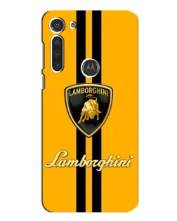 Чохол для Motorola MOTO G8 з картинкою «Lamborghini Stripe жовтий» Чохол для Motorola MOTO G8 з картинкою «Lamborghini Stripe жовтий»