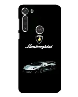 Чехол для Motorola MOTO G8 с картинкой «Логотип Lamborghini классика»