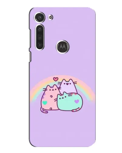Чехол для Motorola MOTO G8 с картинкой «Радужные Пушины» Чехол для Motorola MOTO G8 с картинкой «Радужные Пушины»