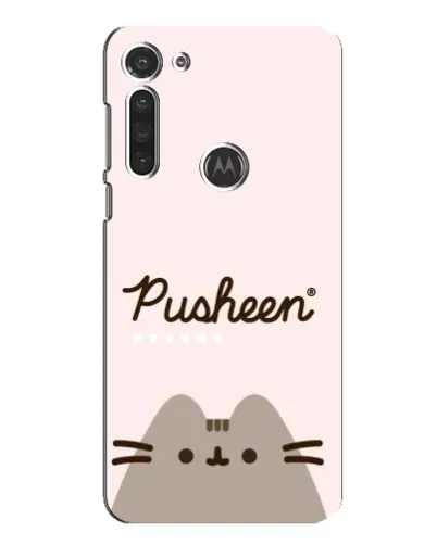 Чехол для Motorola MOTO G8 с картинкой «Pusheen логотип» Чехол для Motorola MOTO G8 с картинкой «Pusheen логотип»