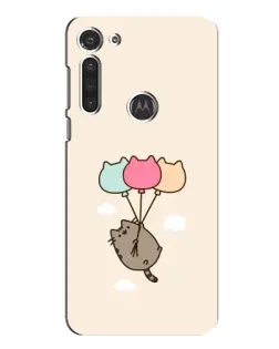 Чехол для Motorola MOTO G8 с картинкой «Пушин на шариках»