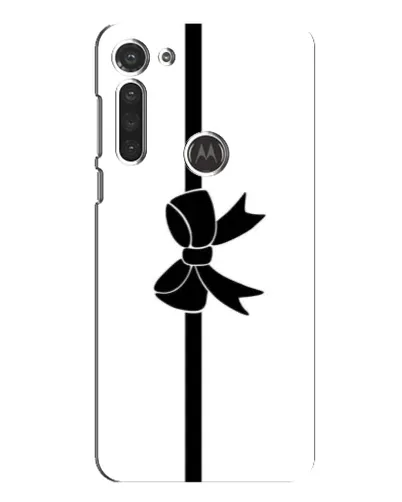 Чехол для Motorola MOTO G8 с картинкой «Вертикальный бант»