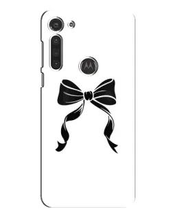 Чехол для Motorola MOTO G8 с картинкой «Классический бант»