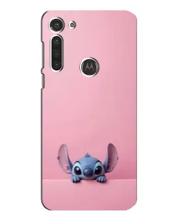 Чехол для Motorola MOTO G8 с картинкой «Stitch выглядывает» Чехол для Motorola MOTO G8 с картинкой «Stitch выглядывает»