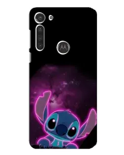 Чехол для Motorola MOTO G8 с картинкой «Неоновый Stitch» Чехол для Motorola MOTO G8 с картинкой «Неоновый Stitch»
