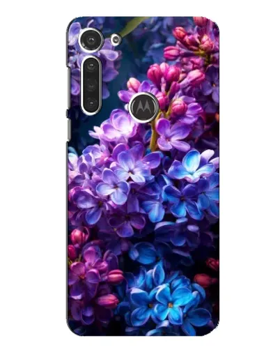 Чехол для Motorola MOTO G8 с картинкой «Сиреневый цвет»