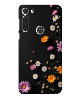Чехол для Motorola MOTO G8 с картинкой «Цветочная композиция»