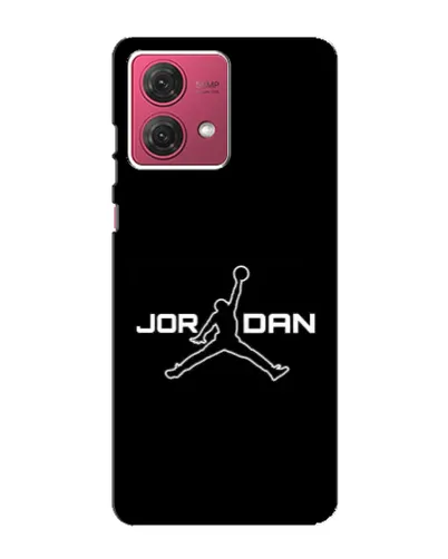 Чехол для Motorola MOTO G84 с картинкой «Nike Pink Swirl»