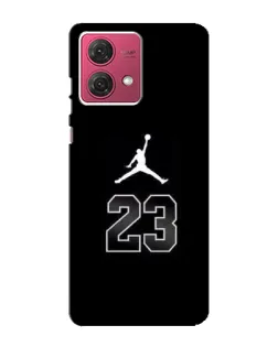 Чехол для Motorola MOTO G84 с картинкой «Jordan Flight 23»