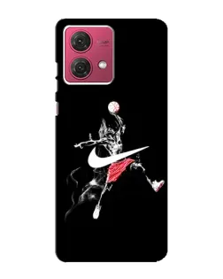 Чехол для Motorola MOTO G84 с картинкой «Jordan Jumpman»