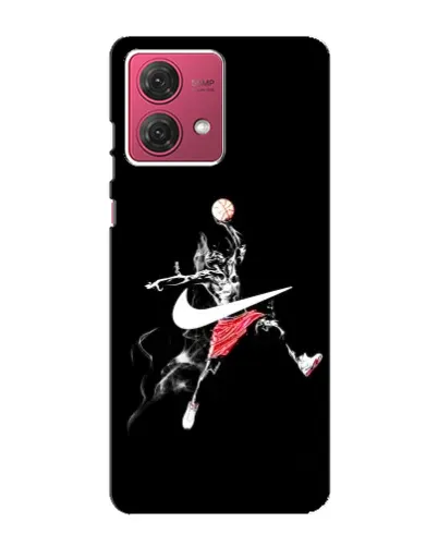 Чехол для Motorola MOTO G84 с картинкой «Jordan Jumpman»