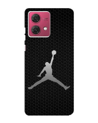 Чехол для Motorola MOTO G84 с картинкой «Jordan Dark Carbon»