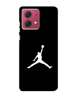 Чехол для Motorola MOTO G84 с картинкой «Jordan Silhouette»