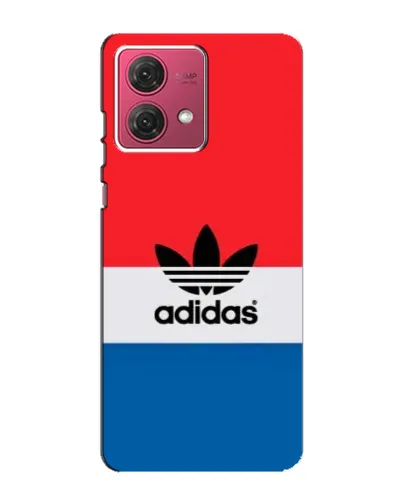 Чехол для Motorola MOTO G84 с картинкой «Ретро блоки Adidas» Чехол для Motorola MOTO G84 с картинкой «Ретро блоки Adidas»