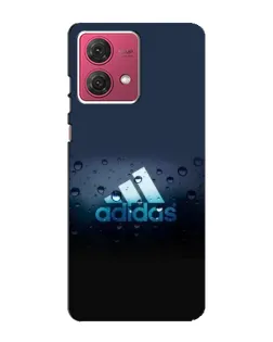Чехол для Motorola MOTO G84 с картинкой «Adidas Water Drops»