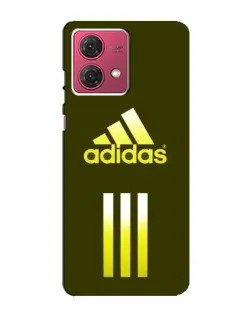 Чехол для Motorola MOTO G84 с картинкой «Оливковый градиент Adidas»