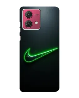 Чехол для Motorola MOTO G84 с картинкой «Неоновый контур Nike» Чехол для Motorola MOTO G84 с картинкой «Неоновый контур Nike»