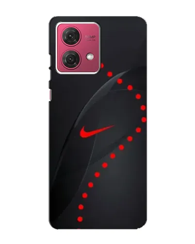 Чехол для Motorola MOTO G84 с картинкой «Абстрактный дизайн Nike»