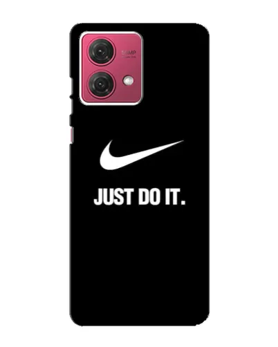 Чехол для Motorola MOTO G84 с картинкой «Классический принт Nike»