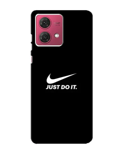 Чехол для Motorola MOTO G84 с картинкой «Минимализм от Nike»