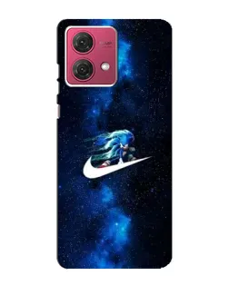 Чехол для Motorola MOTO G84 с картинкой «Звездный путь Nike»