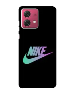 Чехол для Motorola MOTO G84 с картинкой «Nike — городская ночь»
