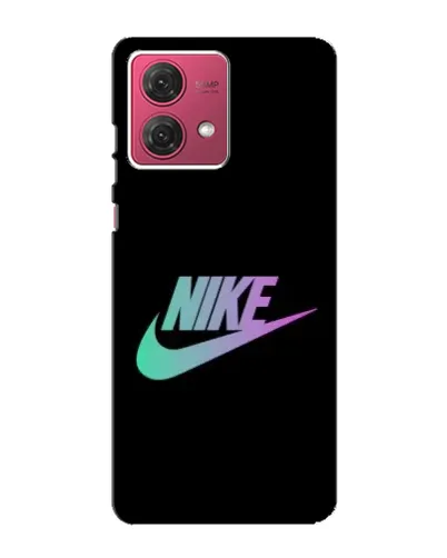 Чехол для Motorola MOTO G84 с картинкой «Nike — городская ночь»