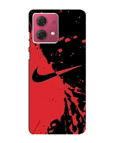 Чохол для Motorola MOTO G84 з картинкою «Червоні бризки Nike» Чохол для Motorola MOTO G84 з картинкою «Червоні бризки Nike»