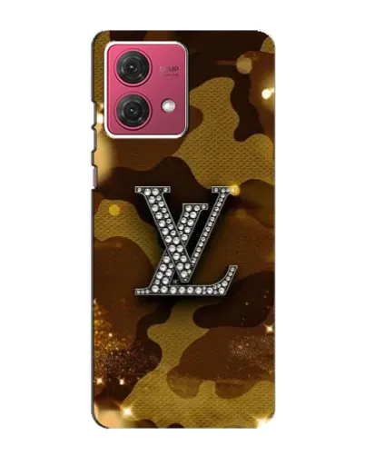 Чехол для Motorola MOTO G84 с картинкой «Камуфляжный Louis Vuitton»