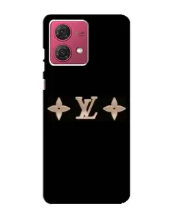 Чехол для Motorola MOTO G84 с картинкой «Louis Vuitton — минимализм»